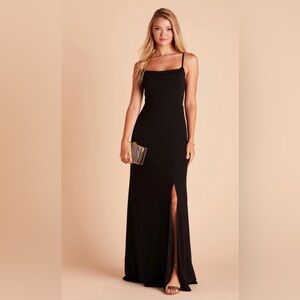 Birdy Grey Ash Maxi Dress in Black